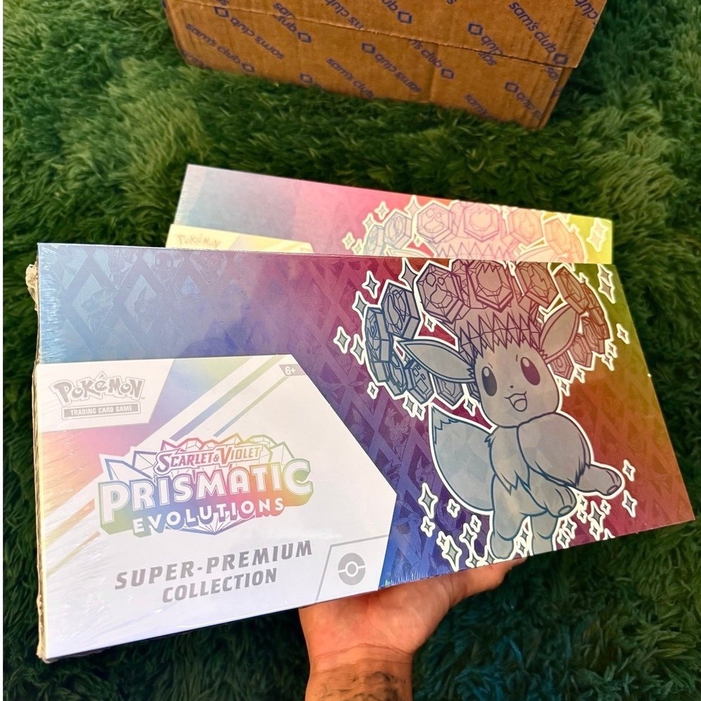 Pokemon Scarlet Violet Prismatic Evolution ETB Super Premium Collection (UPC)